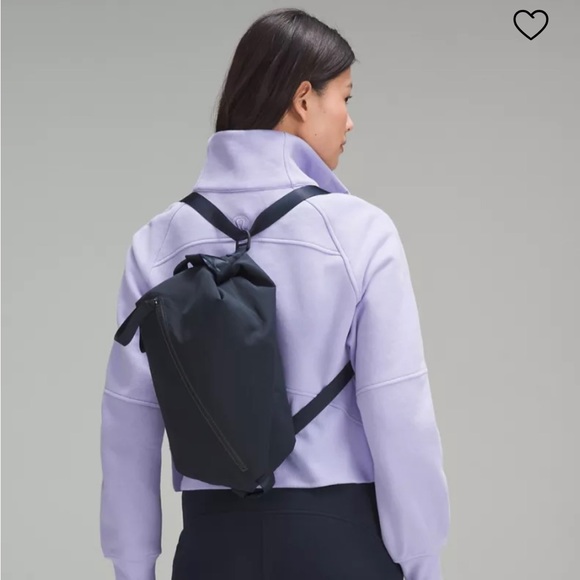 lululemon athletica Handbags - Lululemon Diagonal Straddle Double & One Shoulder Bag Fast Track 2.0 Sports Yoga